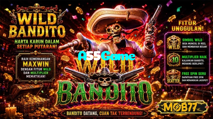 A55Game casino presented on mobile device in Pakistan with slots and live games
